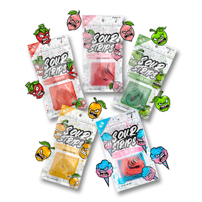 SOUR STRIPS FIVE PACK