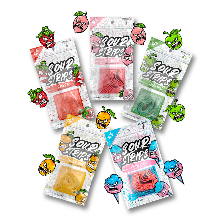 SOUR STRIPS FIVE PACK